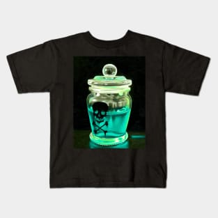 Poison in a potion bottle deadly Kids T-Shirt